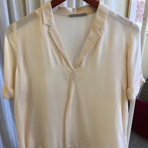 COS blouse in light pink